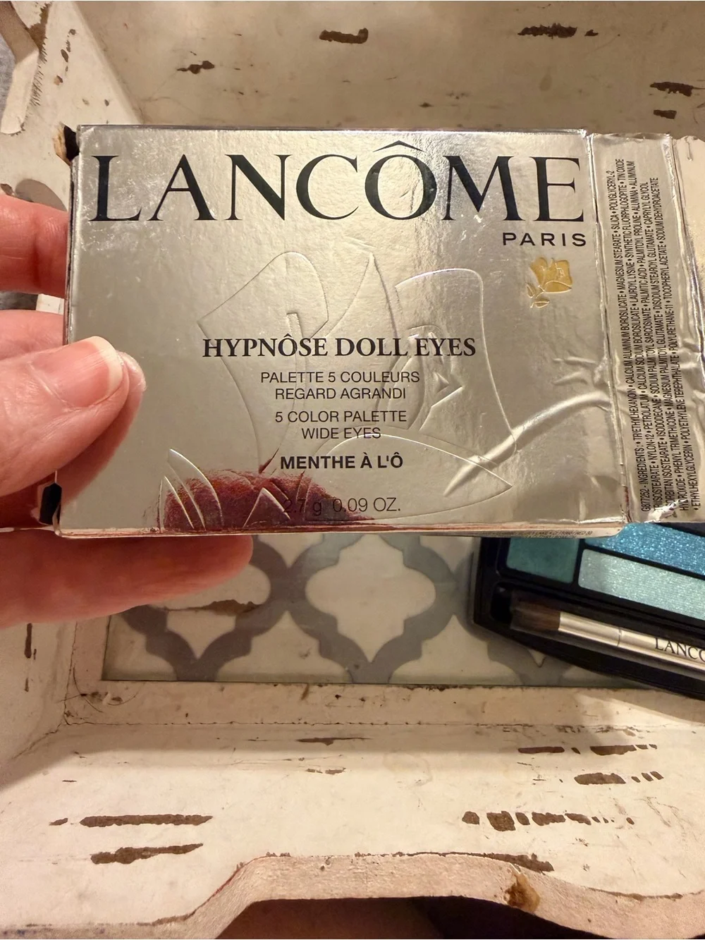 Blue & Teal Eyeshadow Palette Lancôme